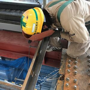 作業中の従業員